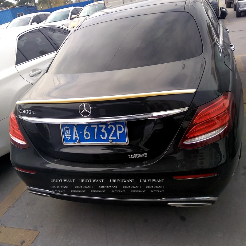 UBUYUWANT для Mercedes Benz W213 AMG 2015 2018 спойлер из АБС пластика задний багажника E