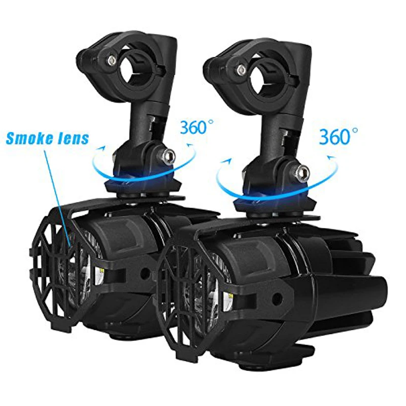 Светодиодные противотуманные фары E9 Mark для мотоциклов BMW R1250GS ADV F800GS R 1250 GS LC Yamaha MT07