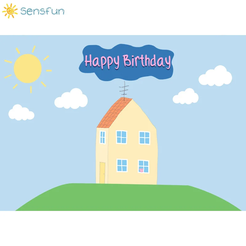 Sensfun детское платье для дня рождения вечерние зеленые фотографические фоны