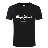 2021 nieuwste pepe jeans londen logo t shirt zomer mannenvrouwen korte mouw populaire tees shirt tops unisex