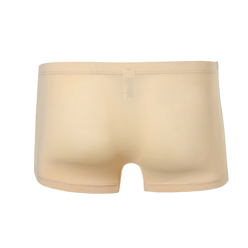 Боксеры мужские с большим карманом пикантное нижнее белье трусы шорты слоном на