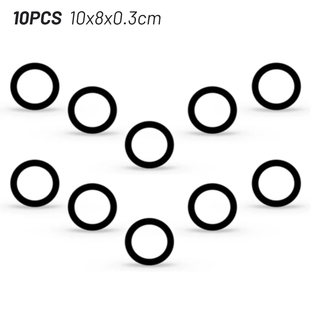 

O-Ring 10x 8x 0.3cm For Karcher Lance Hose Nozzle Spare O-Ring Seal 28809900 Rubber O-Ring Pressure Washers FOR K2 K3 K4 K5 K6