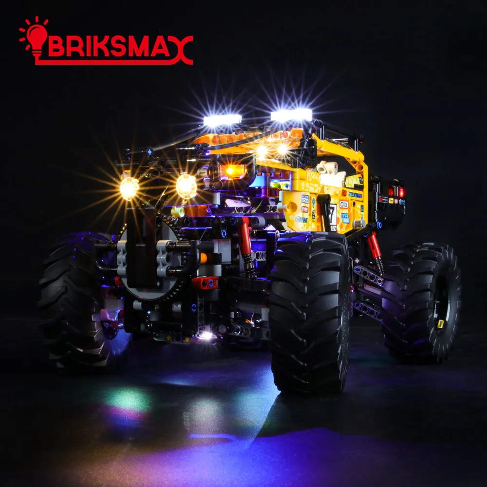 BriksMax светодиодный светильник для Technic 42099 4X4 X-treme Off-Roader светильник ing Set(не включает модель