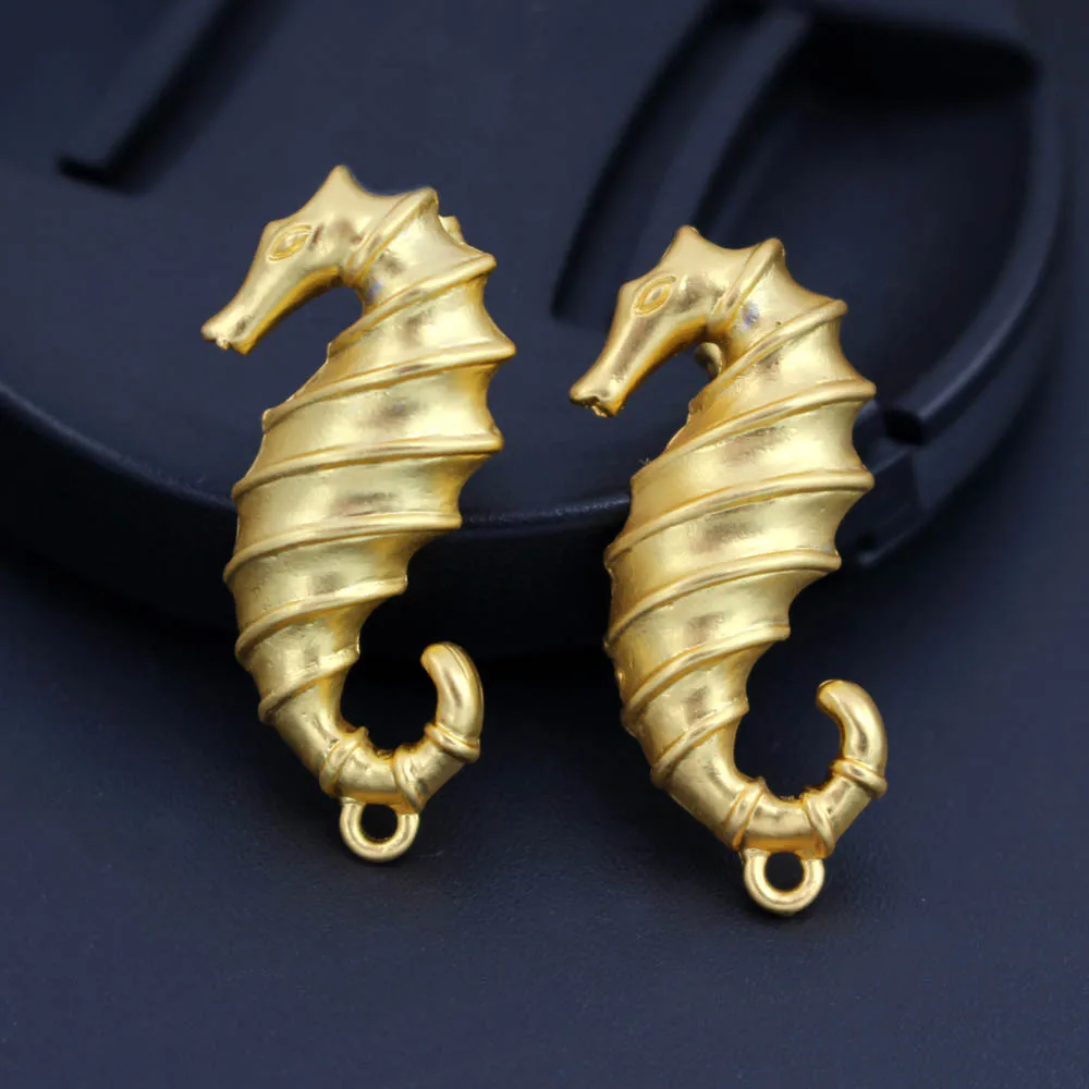 10 пар женские серьги Висячие ювелирные изделия аксессуары в виде морского конька