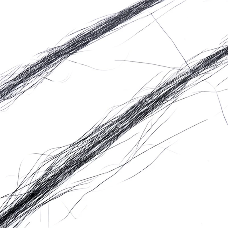 100 шт./пакет Fly леска мушек Материал морской на плоской подошве голограмма мишура