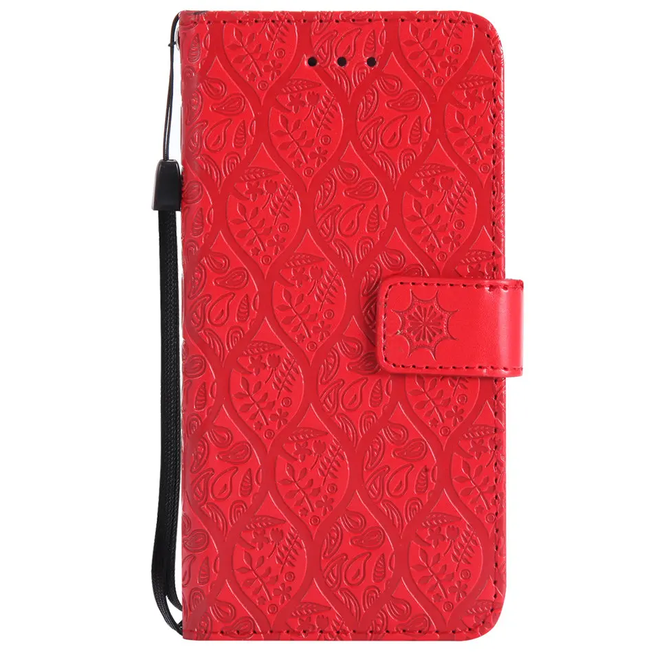 Red Милый простой чехол из ротанга для apple iphone 11 Pro Max X XR XS 8 7 6 6S Plus флип Fundas слот для карт кошелек сумка для мобильного телефона P27F - Цвет: Red