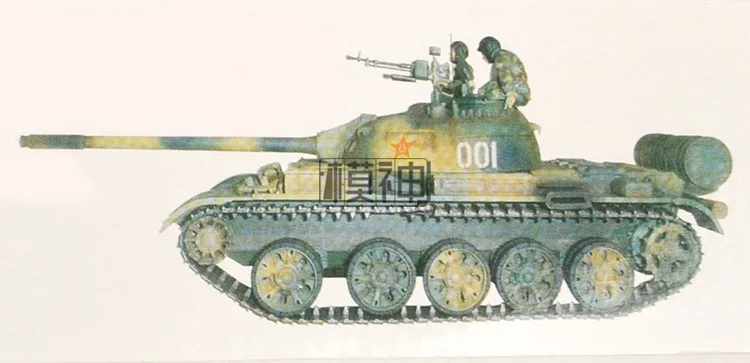 1:35 КИТАЙ 59 средняя танк военная сборка модель электрическая бронированный