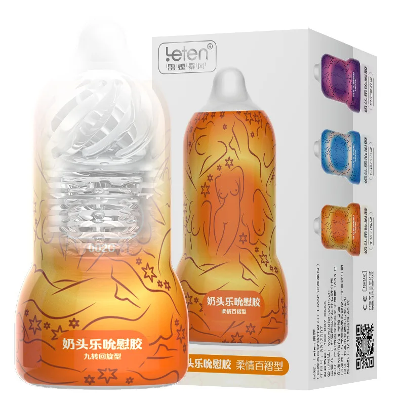 Leten минет моделирование сосков вакуумная сосательная чашка Мягкая Реалистичная