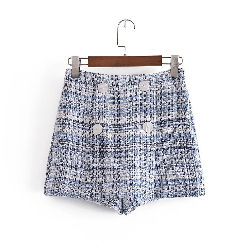 

Skirts Womens Jeans Same Style Women's Clothing Spring New Fashionable Versatile High Waist Texture Casual Short Culottes Women