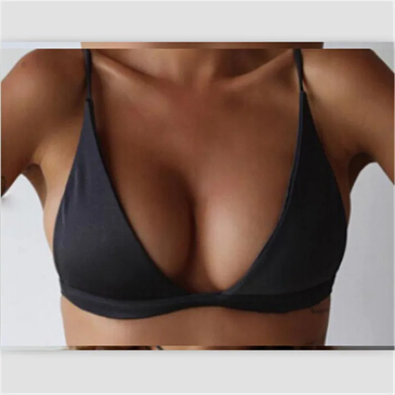 Цельный сексуальный бразильский укороченный топ пляжная одежда Женский