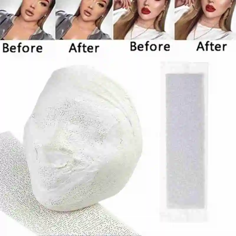 5 Pcs Mask V Face Renewing Plaster Bandage Roll Tightening Management Skin |