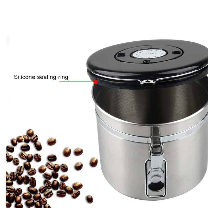Металлический Контейнер для кофе GUNOT контейнер хранения бутылка из нержавеющей