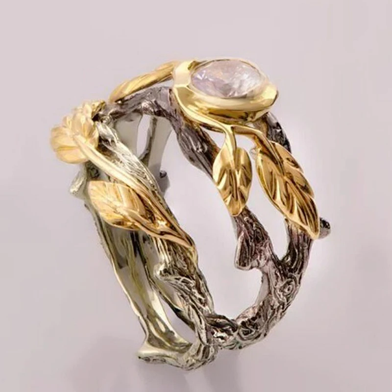 2020 новое Золотое кольцо для разделения веток женщин Европейское и американское