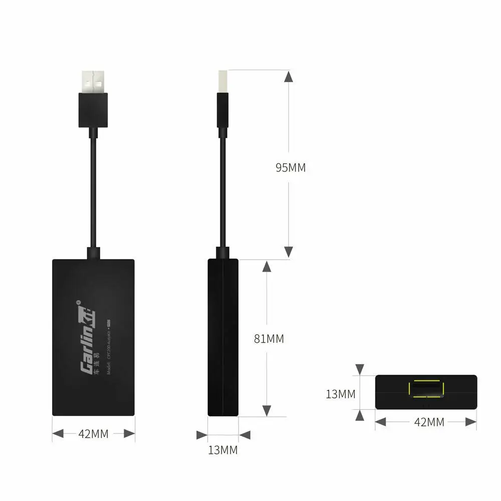 

Auto Dongle Carplay Dongle Radio Wireless for Apple Android Carplay Adaptador USB Support Siri/Music/Maps/Phone Calls/Messages