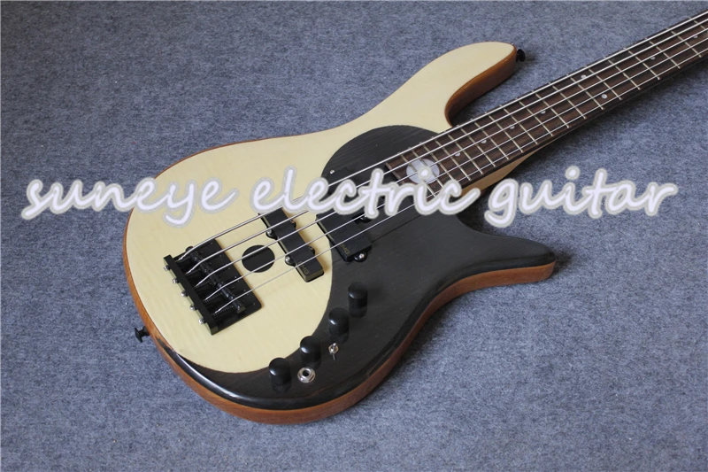 Custom Shop 5 String Bass Guitar Fodera Yin Yang стандартная электрогитара 5 String оригинальная гитара