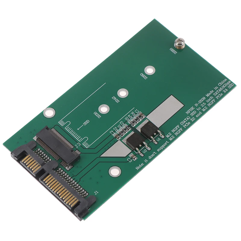 

1PC XT-XINTE SATA3 M.2 Card NGFF ( M2 ) SSD to 2.5" SATA Adapter M.2 2.5 inch NGFF SSD to SATA3 Convert Card