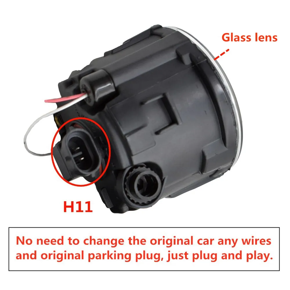 2x ангел противотуманная фара в сборе светодиодный туман светильник для Infiniti QX70