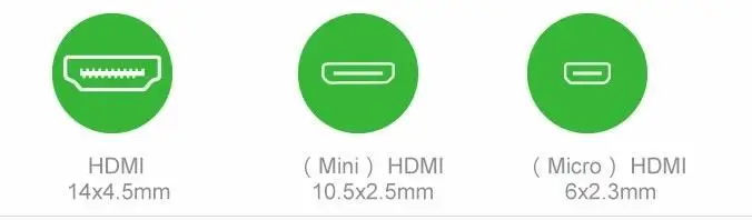 10 шт./лот 5 футов 1,5 м 2 м 3 м 5 м 6 футов 10 футов 15 футов микро HDMI к HDMI кабель с Ethernet позолоченный для сотовых телефонов для win8 4k x 2k