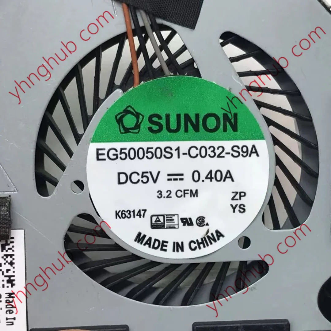 E7440 E7420 0HMWC7 006PX9 E7450 EG50050S1-C032-S9A DC 5V 0.40A вентилятор для охлаждения ноутбука |