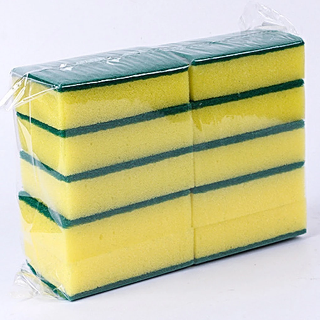 

Right Angle Bathtub Brush Wipe Bathroom Tile Pot Tableware Cleaner Kitchen Sponge Cleaning Tool