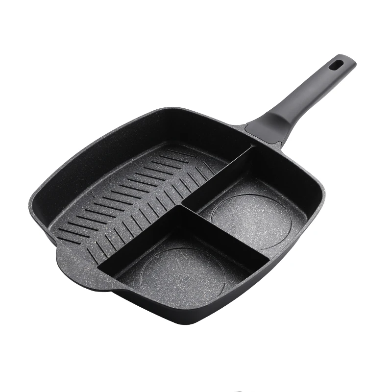 

Aluminum Alloy Pans Fried Breakfast Porous Egg Cakes Maker Frying Pan Gas Induction Cooker Ollas De Cocina Kitchen Utensils
