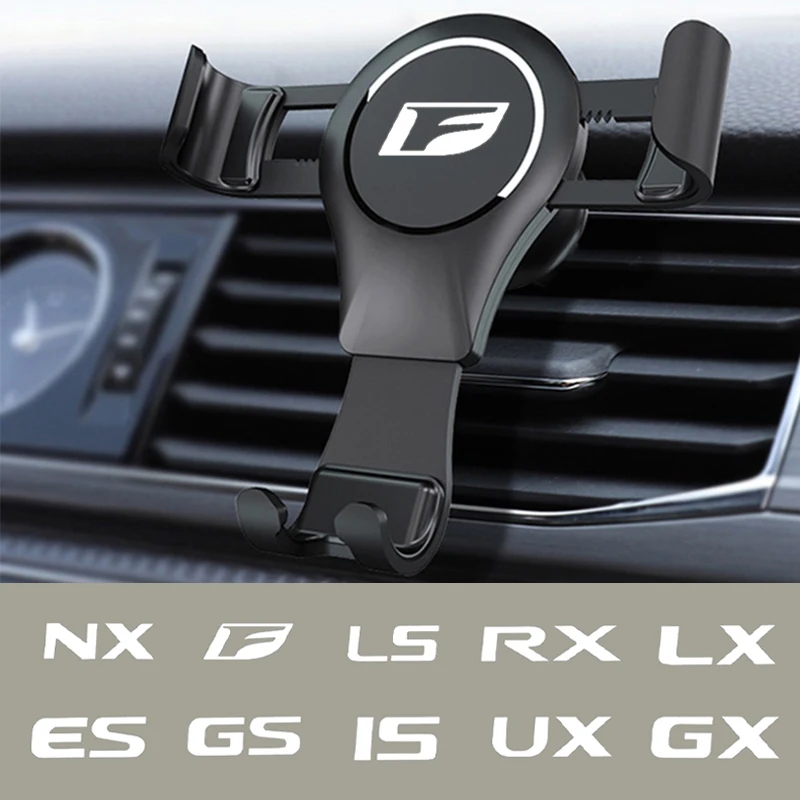 

Car Dashboard Phone Holder car Air Vent Navigation For LEXUS CT 200h ES GC GS GX IS LC LF-1 LX NX RC RX SC UX F Sport LF-A LS