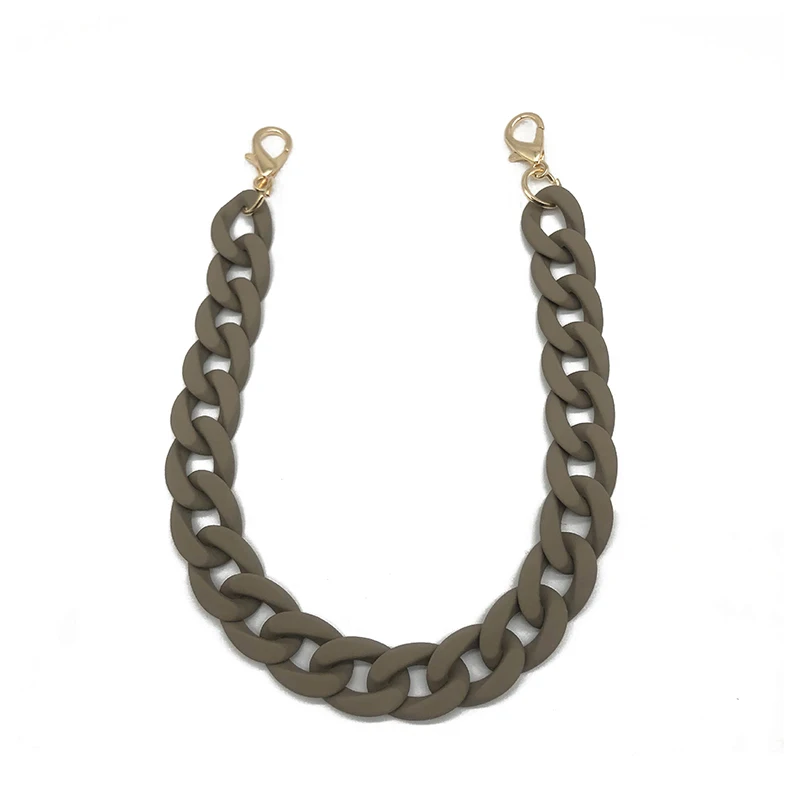 1 шт. 60 см акриловые сумки на плечо ремень со съемной ручкой Сменный сумка-тоут из