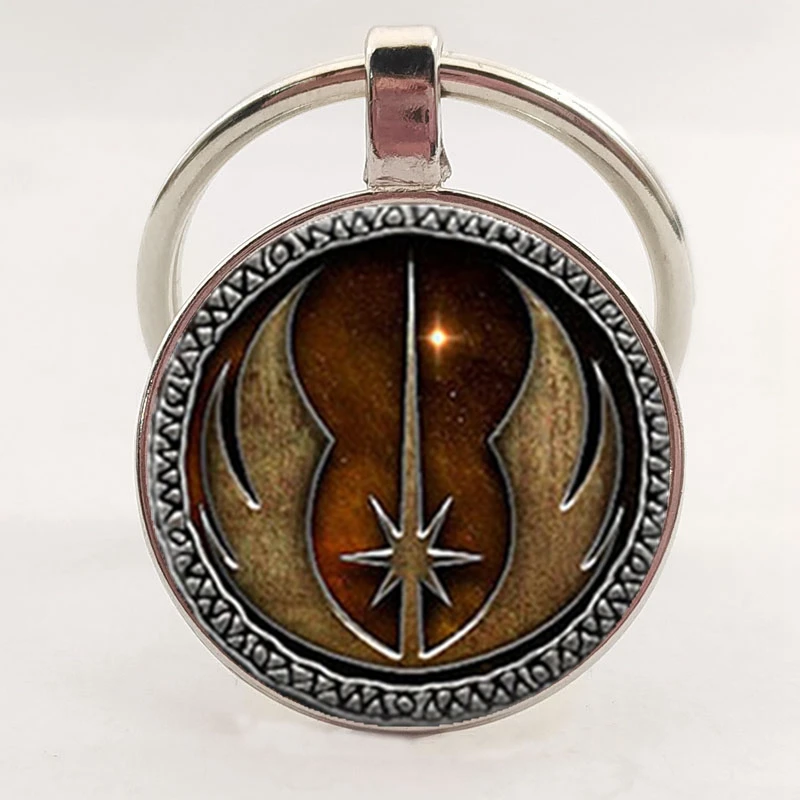 Новый брелок для заказа джедай вдохновленный высококачественным стеклом