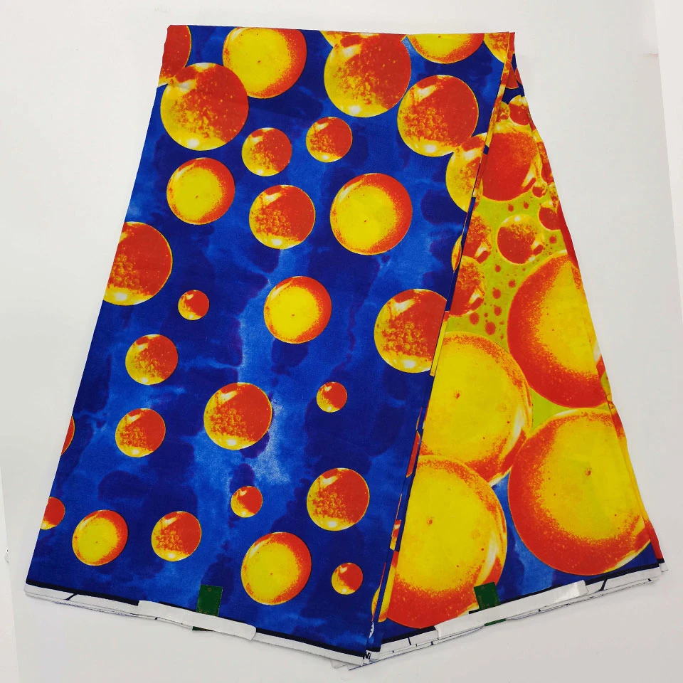 

6 Yards Mitex Wax Print/ African Fabrics Kitenge/Pagnes/Tissues Africain/ Lapa/Chitenge HS-119