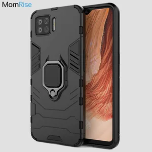 new tough hybrid armor protective cover for oppo a73 5g 2020 case with magnetic finger ring socket stand phone cases fundas free global shipping