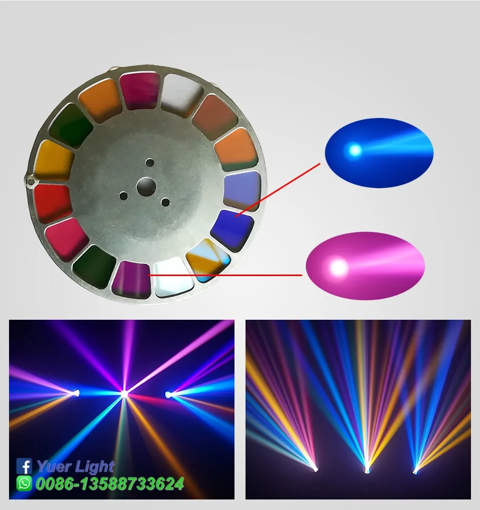 DJ Disco Light 260 Вт Луч пятно 2в1 движущийся головной свет со стробоскопическим эффектом DMX512 звук вечерние цвет Музыкальный клуб барное сценическое освещение
