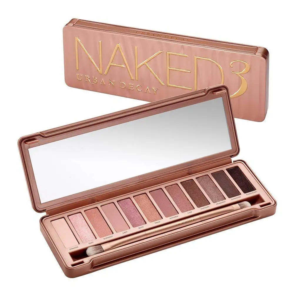 Urban Decay NAKED 3 палитра теней для век 12 цветов макияж пигменты водостойкие