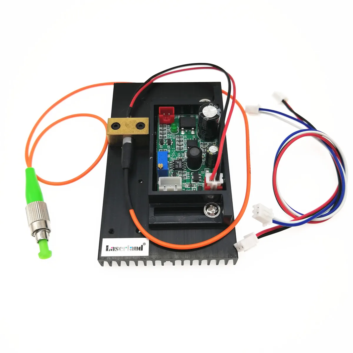 Диодный модуль 658nm 5mw 62 5/125um FC/APC Red Laser Pigtail 12VDC TTL 1m|ttl module|ttl laser modulemodule |