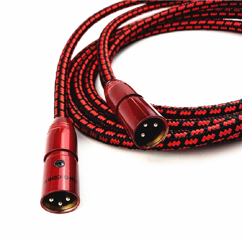 Пара HiFi Audio кабели XLR King Cobra PSC соединение кабель баланса с коробкой|Кабели VGA| |