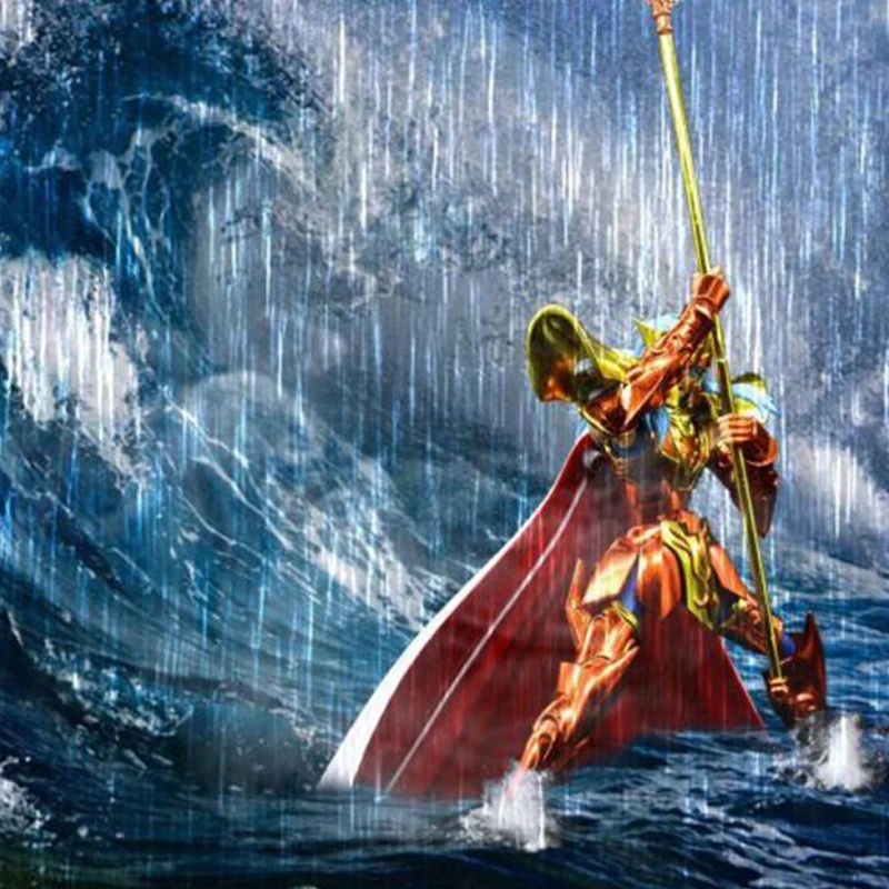 JI MODEL EX Saint Seiya Ex Emperor Poseidon фигурка миф Metel Armor игрушечная фигурка|Игровые фигурки и