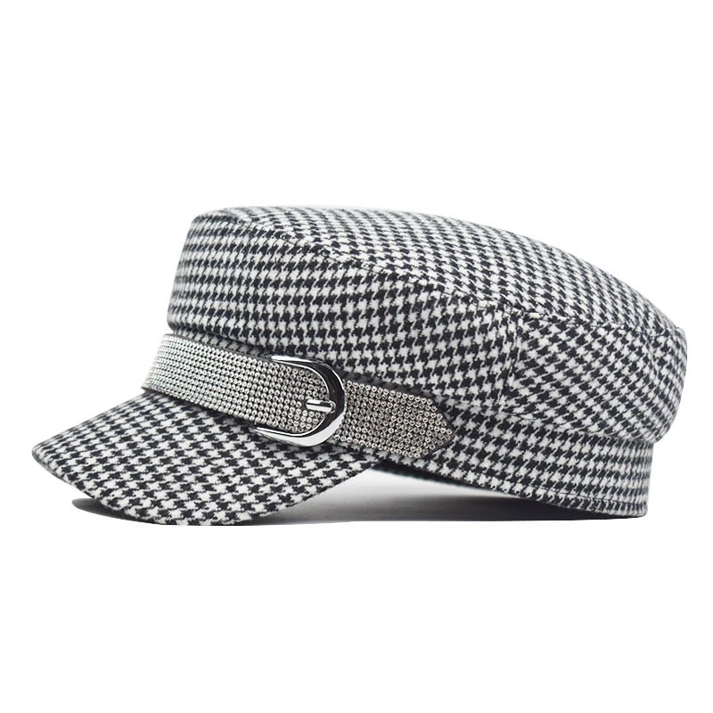 Новинка женский шерстяной берет для элегантной леди зимние женские хлопковые