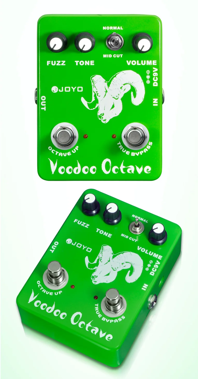 JF-12 Voodoo octave / Octave Guitar Effect Pedal Electric Bass Dynamic Compression Effects True Bypass Musical Accessory | Спорт и