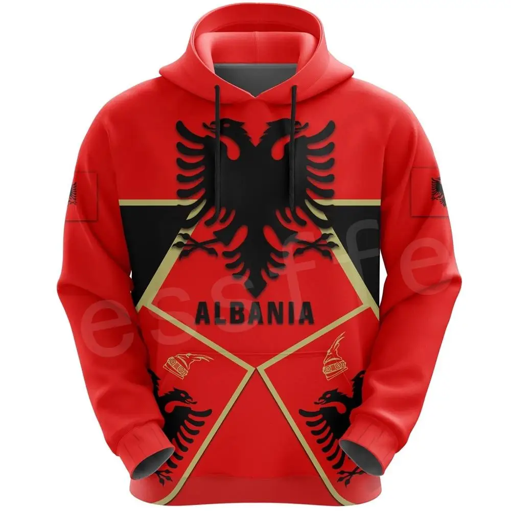 

Tessffel Newest Albania Country Flag NewFashion Pullover Long sleeves Funny Tracksuit Unisex 3DPrint Zipper/Hoodies/Jacket A-7