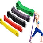 Фитнес-эспандер, эластичная растягивающаяся лента для тренировки ног, бедер, пилатеса, йоги, тренажерного зала, тренировок