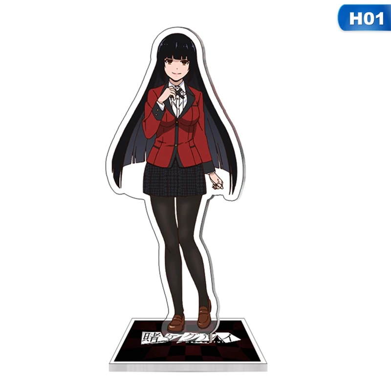Аниме Kakegurui фигурка джабами Yumeko акриловая подставка модель пластина Держатель