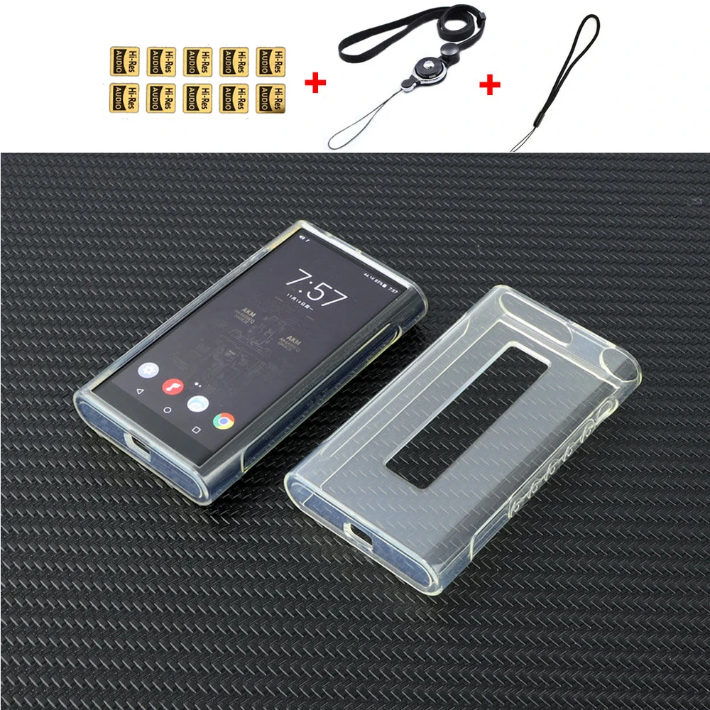 Soft TPU Clear Protective Case for FiiO M15 Music Player Full Protection Cover Housing Shell for FiiO M15