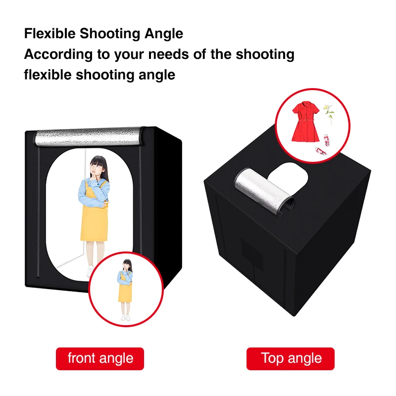 140*120*100 см LED Профессиональный Портативный Студийный мягкий бокс фото студия