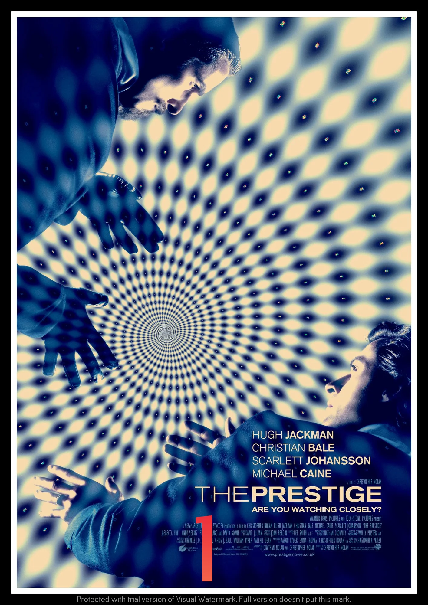 Стикеры для стен с надписью The Prestige | Дом и сад