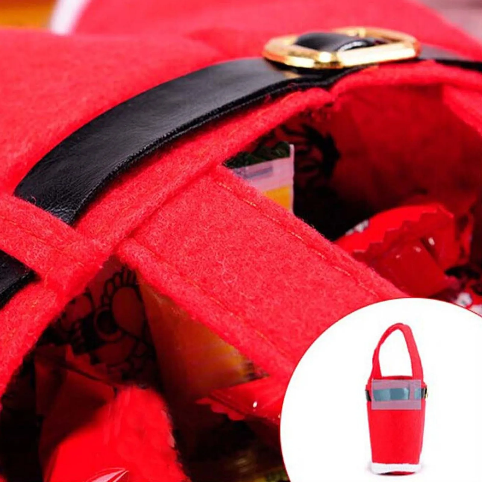 4pc Christmas Gift Bag Hot Sale Wedding Candy Presents Decorations For Home Cadeau Noel dropshipping | Дом и сад