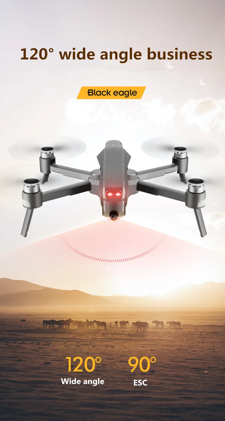 Дрон gps D4 Квадрокоптер HD 4K 1080P FPV 600M wifi видео в реальном времени 1,6 км Контроль расстояния полёт 30 минут Дрон с камерой