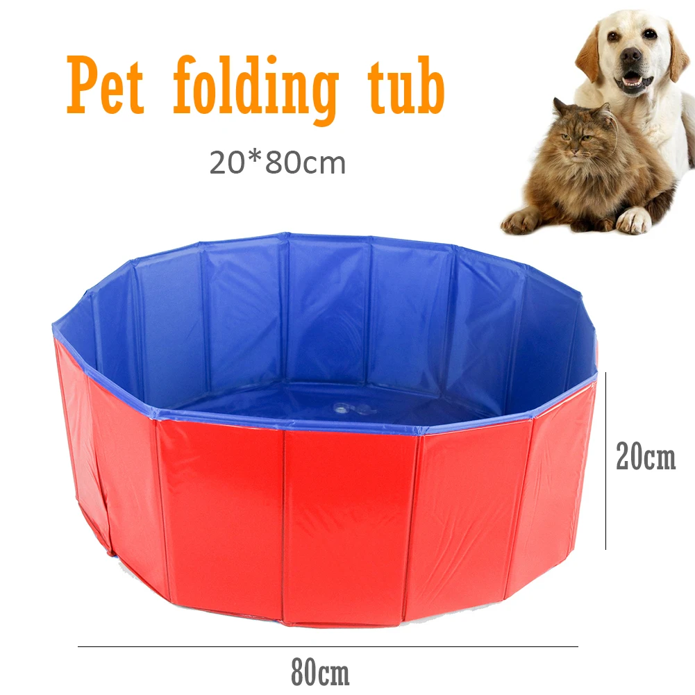Ванночка Складная для домашних животных бассейн складной прочная композитная
