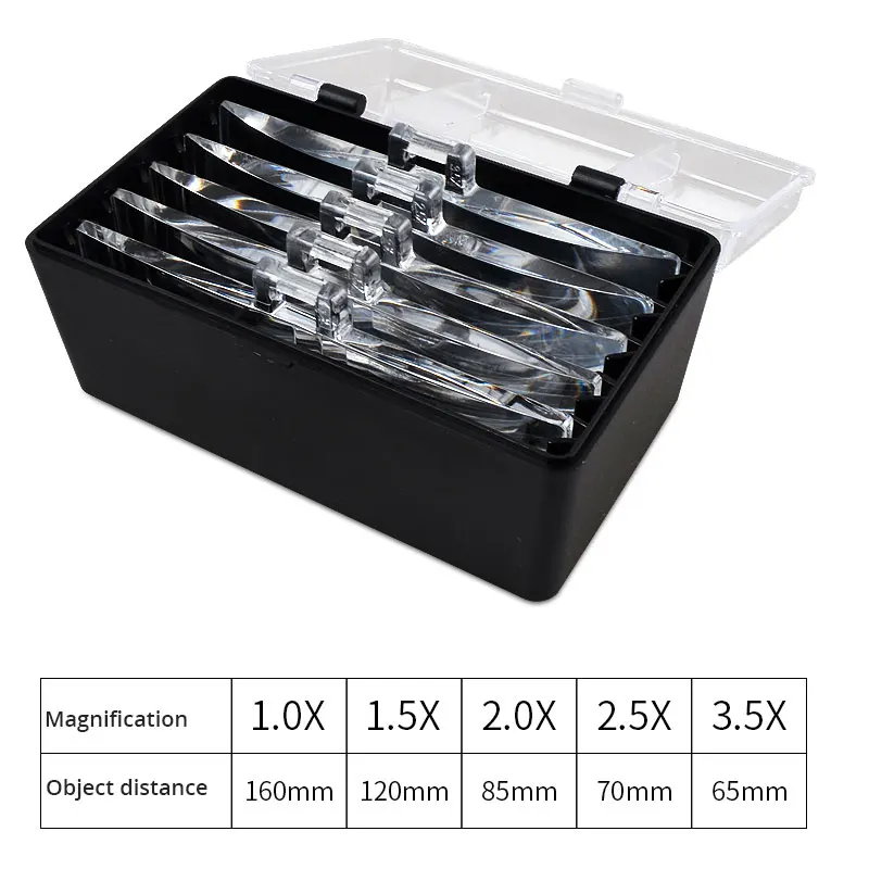 Увеличительные очки с светодиодный емой подсветкой для ремонта