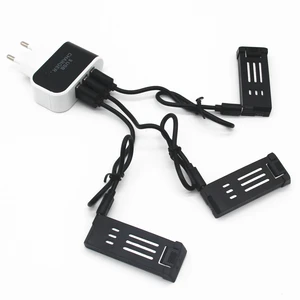 3,7 В 800 мАч Lipo аккумулятор для JY019 E58 S168 RC Drone Quadcopter, запасные части, аккумуляторная батарея 3,7 В зарядное устройство