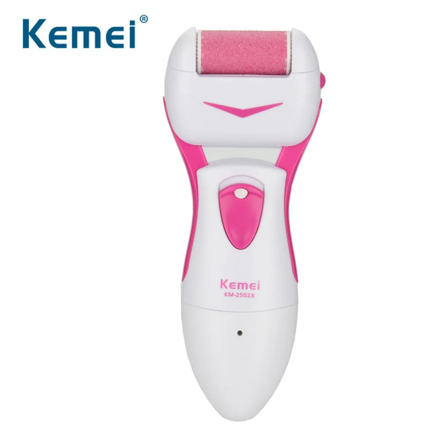 Электрическая пилка для ног Kemei устройство удаления огрубевшей кожи