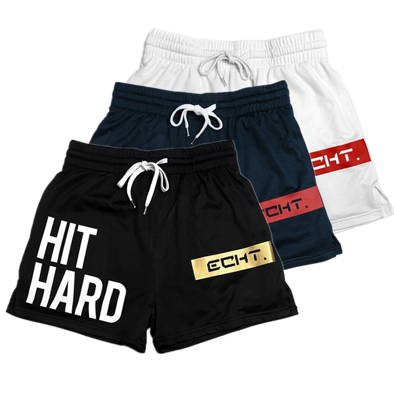 

Summer men's casual shorts fitness sports Beach Short breathable mesh jogger shorts men shorts
